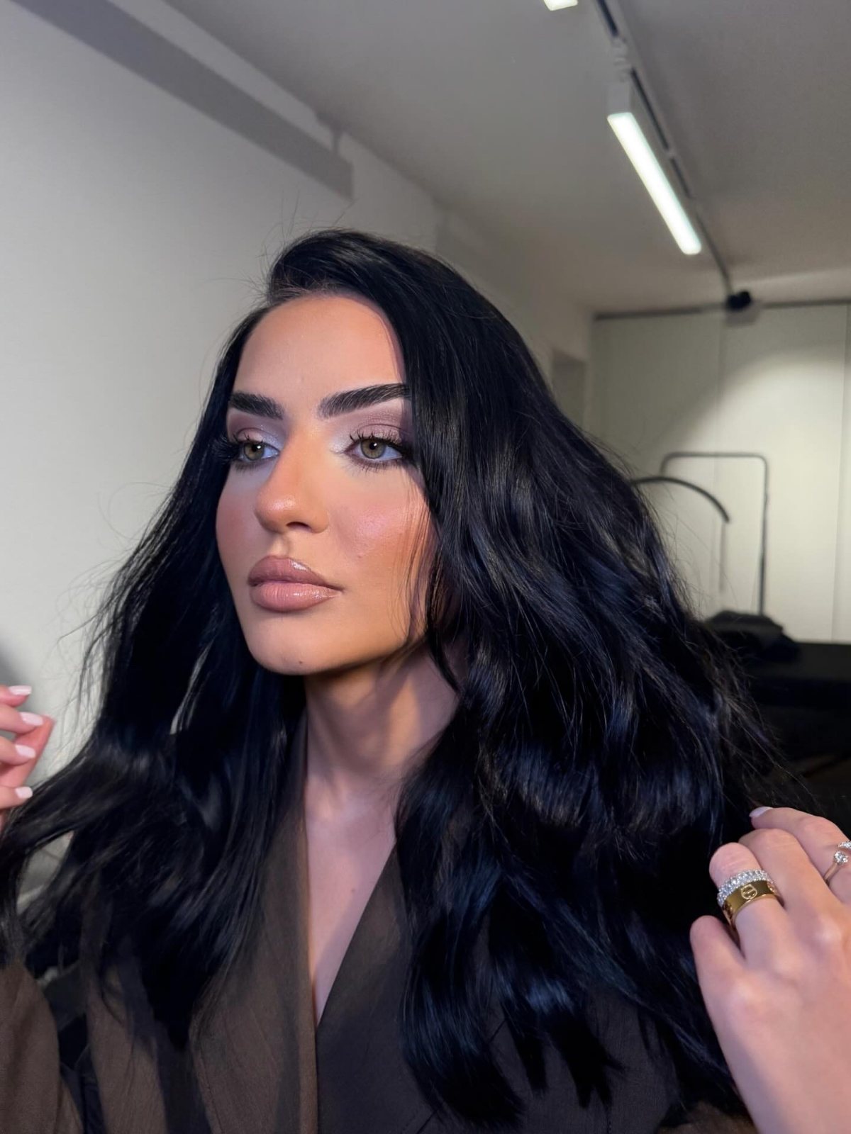 Make-up-Look mit Glow